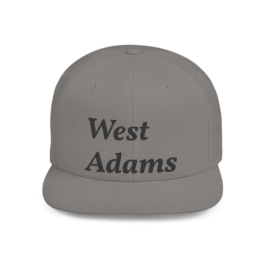 Custom Flat Bill Snapback Hat, Trendy Caps, Fashion Accessories, Personalized Gifts, Streetwear Style, Unisex Headwear