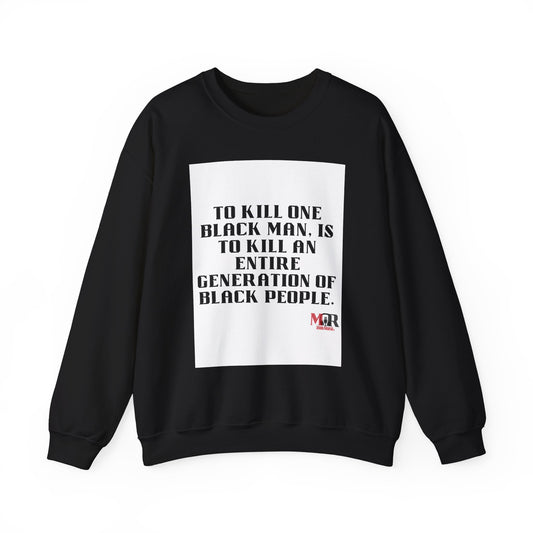 Empowering Message Crewneck Sweatshirt