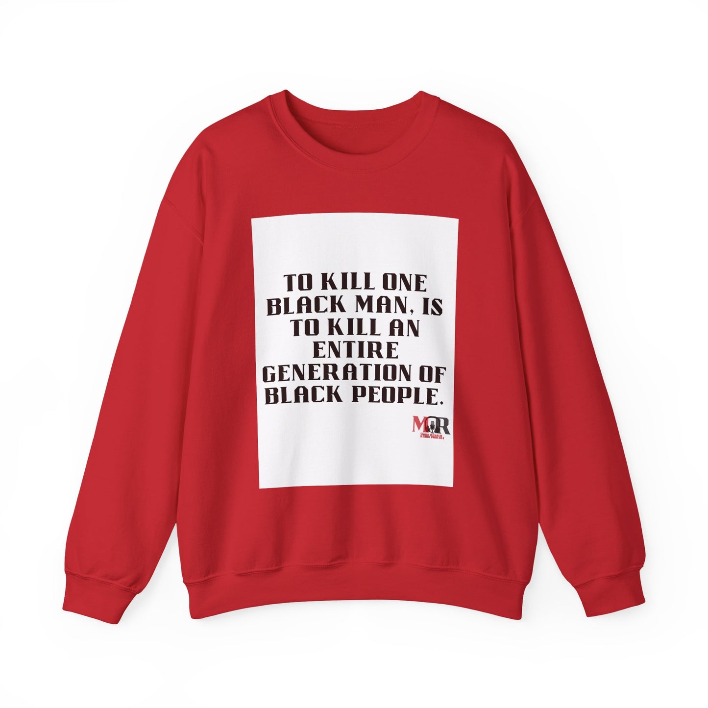 Empowering Message Crewneck Sweatshirt