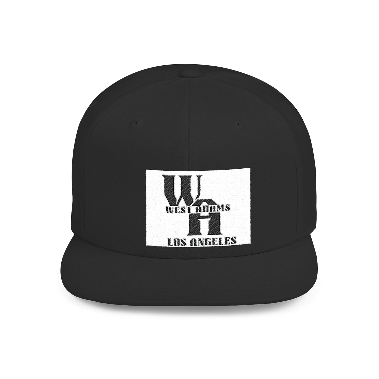 Stylish Flat Bill Snapback Hat, Casual Streetwear, Gift for Hipsters, LA Style Cap, Daily Wear, Trendy Men's Accessory