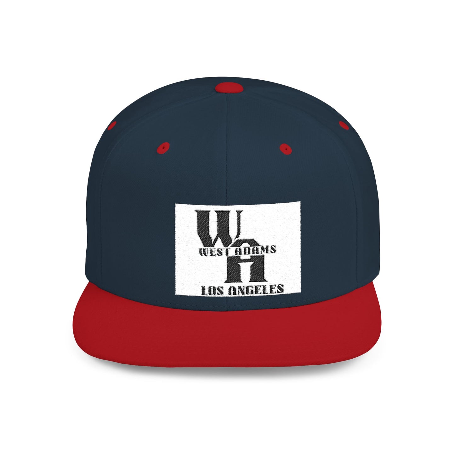 Stylish Flat Bill Snapback Hat, Casual Streetwear, Gift for Hipsters, LA Style Cap, Daily Wear, Trendy Men's Accessory