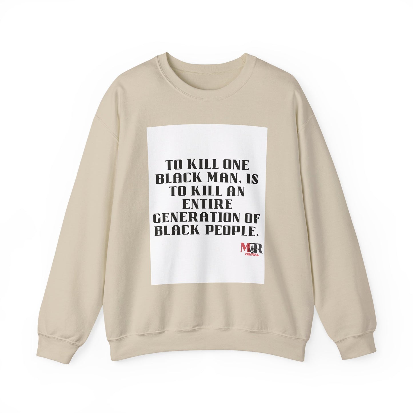 Empowering Message Crewneck Sweatshirt