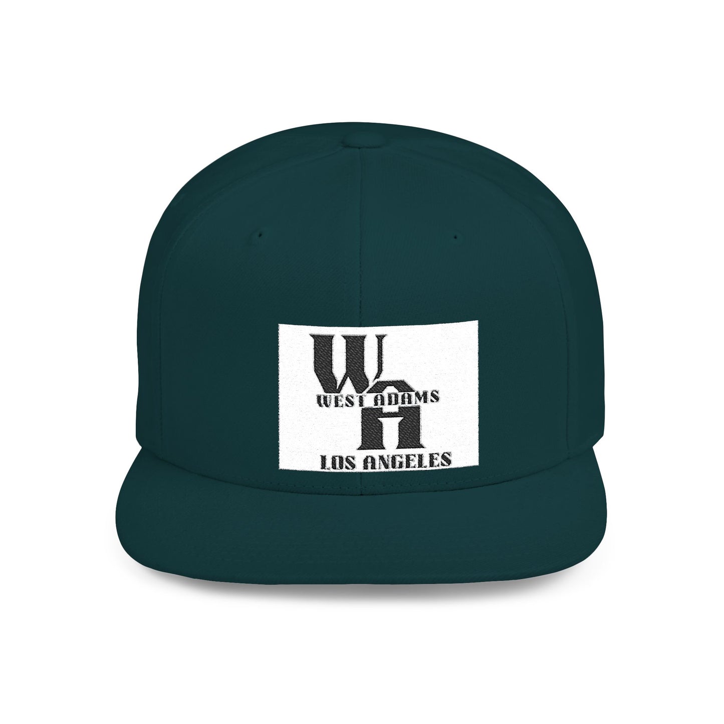 Stylish Flat Bill Snapback Hat, Casual Streetwear, Gift for Hipsters, LA Style Cap, Daily Wear, Trendy Men's Accessory