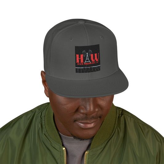 Stylish Embroidered Snapback Cap for Casual Fashion, Trendy Accessories for Men and Women, Unique Gift for Birthdays, Urban Wear