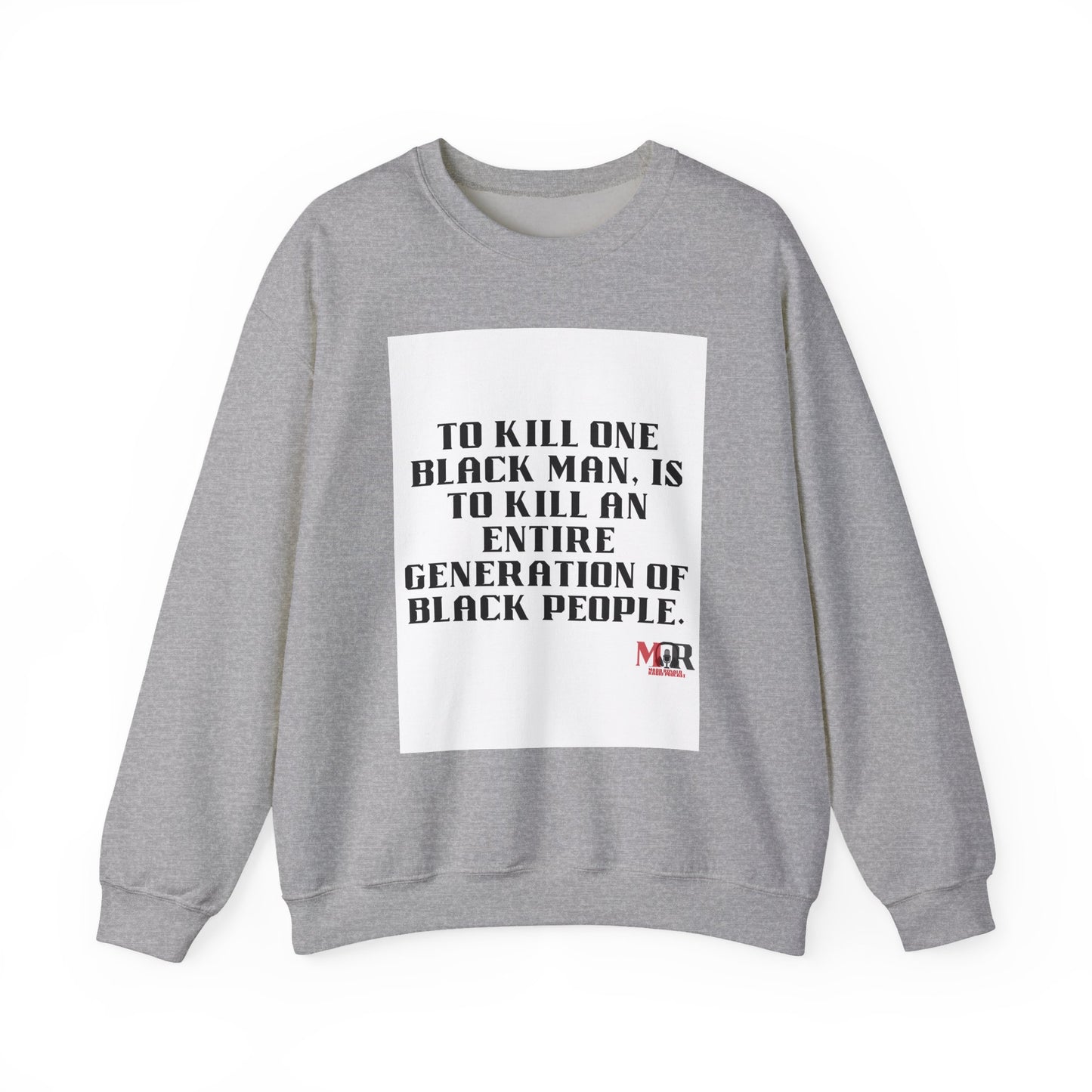 Empowering Message Crewneck Sweatshirt