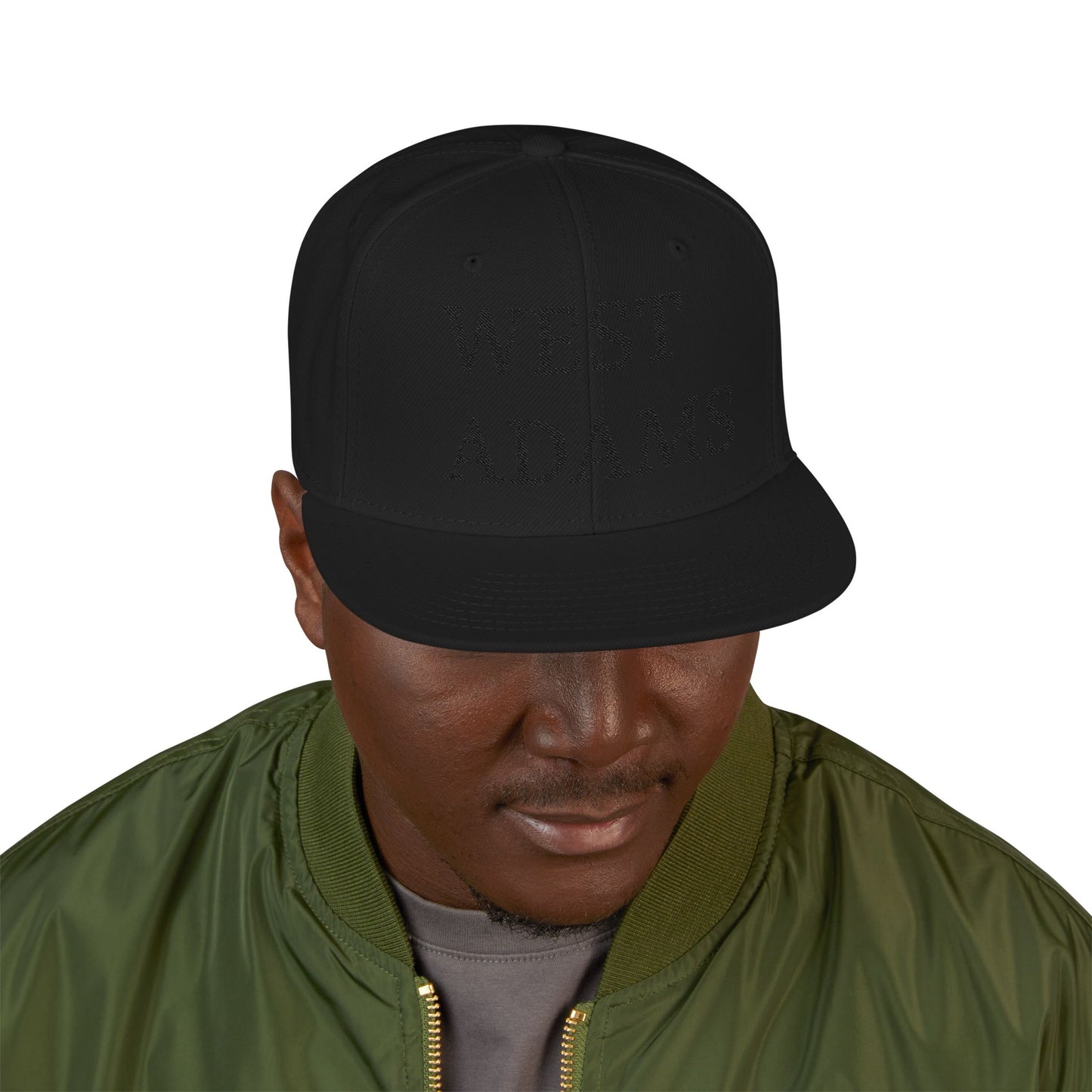 Stylish Embroidered Snapback Cap, Adjustable Hat for Everyday Use, Perfect for Casual Wear, Gifts for Him/Her, Trendy Fashion Accessory