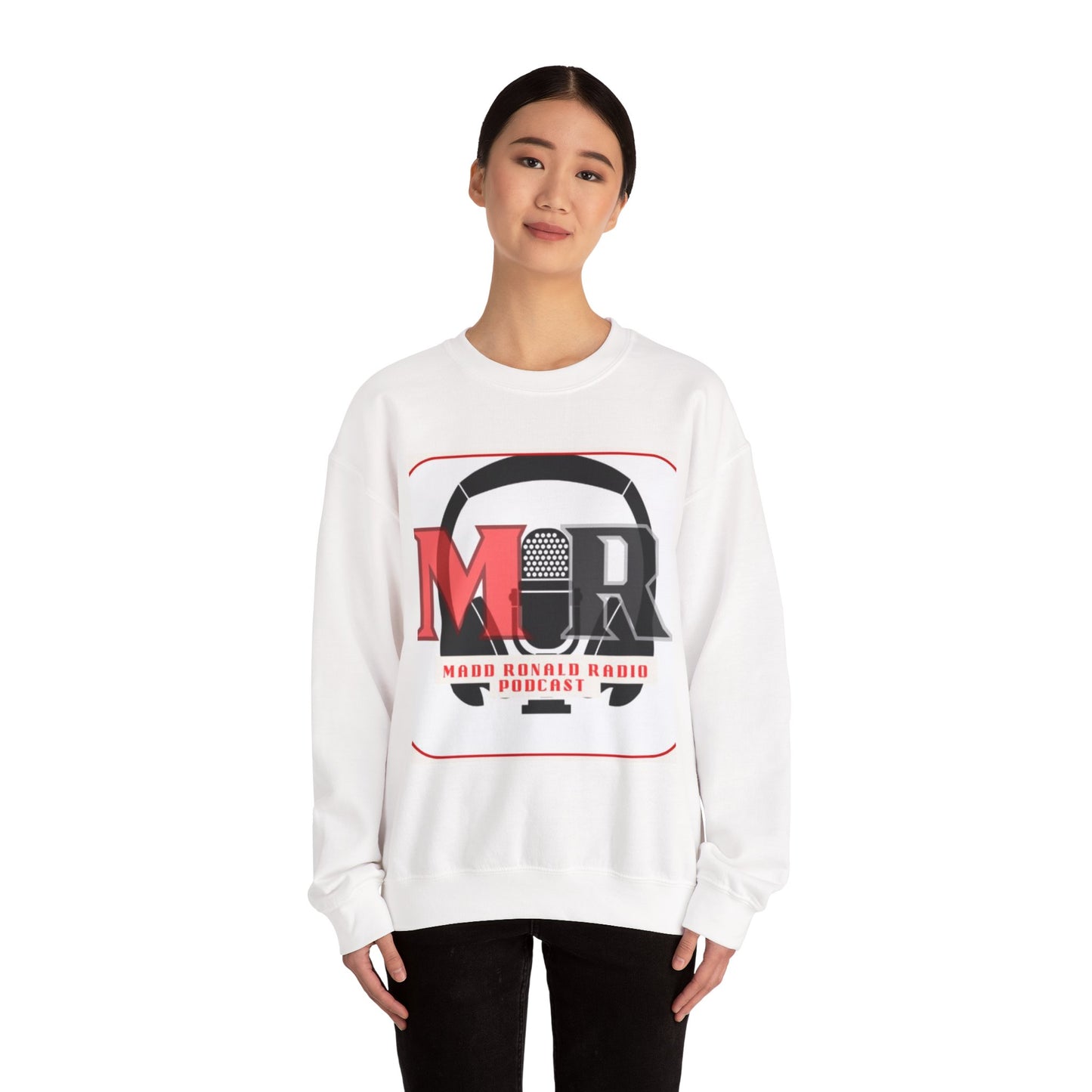 Madd Ronal Radio Podcast  (Unisex Heavy Blend™ Crewneck Sweatshirt)