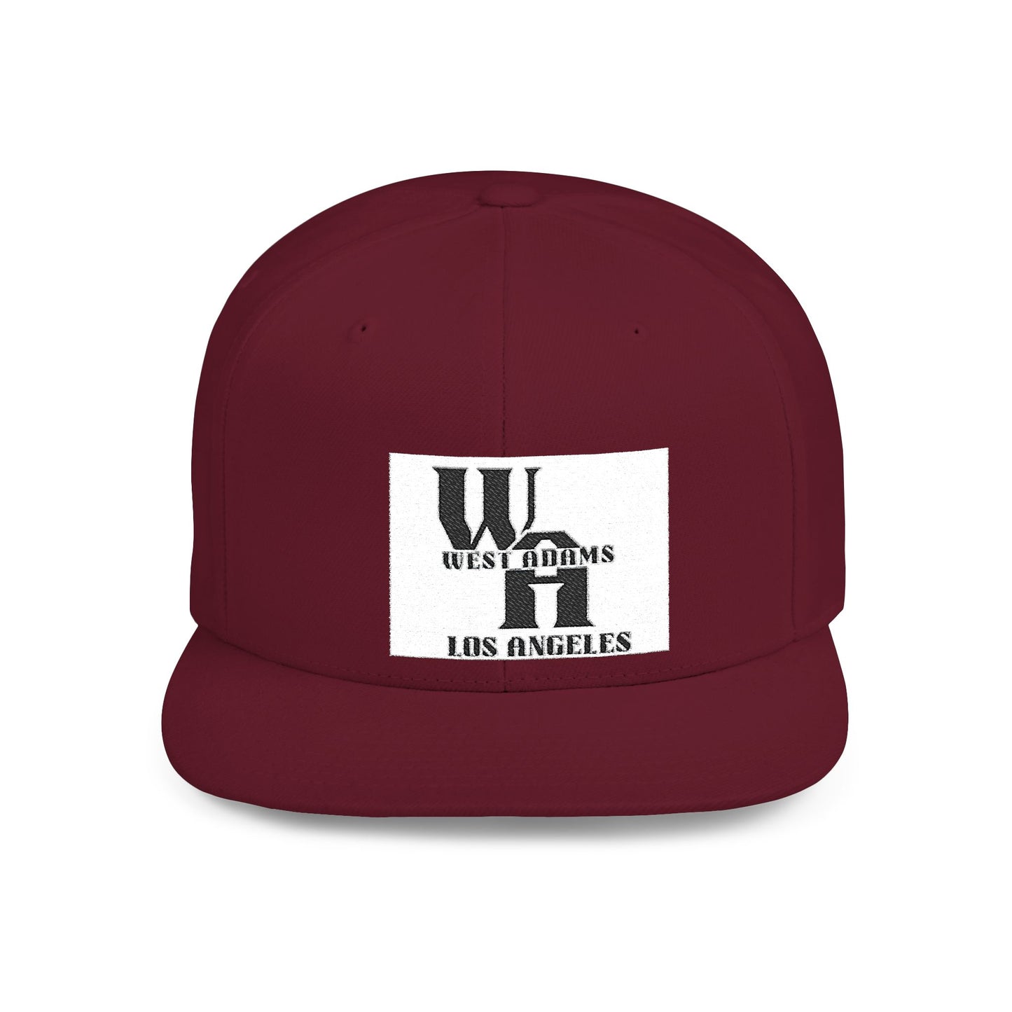 Stylish Flat Bill Snapback Hat, Casual Streetwear, Gift for Hipsters, LA Style Cap, Daily Wear, Trendy Men's Accessory