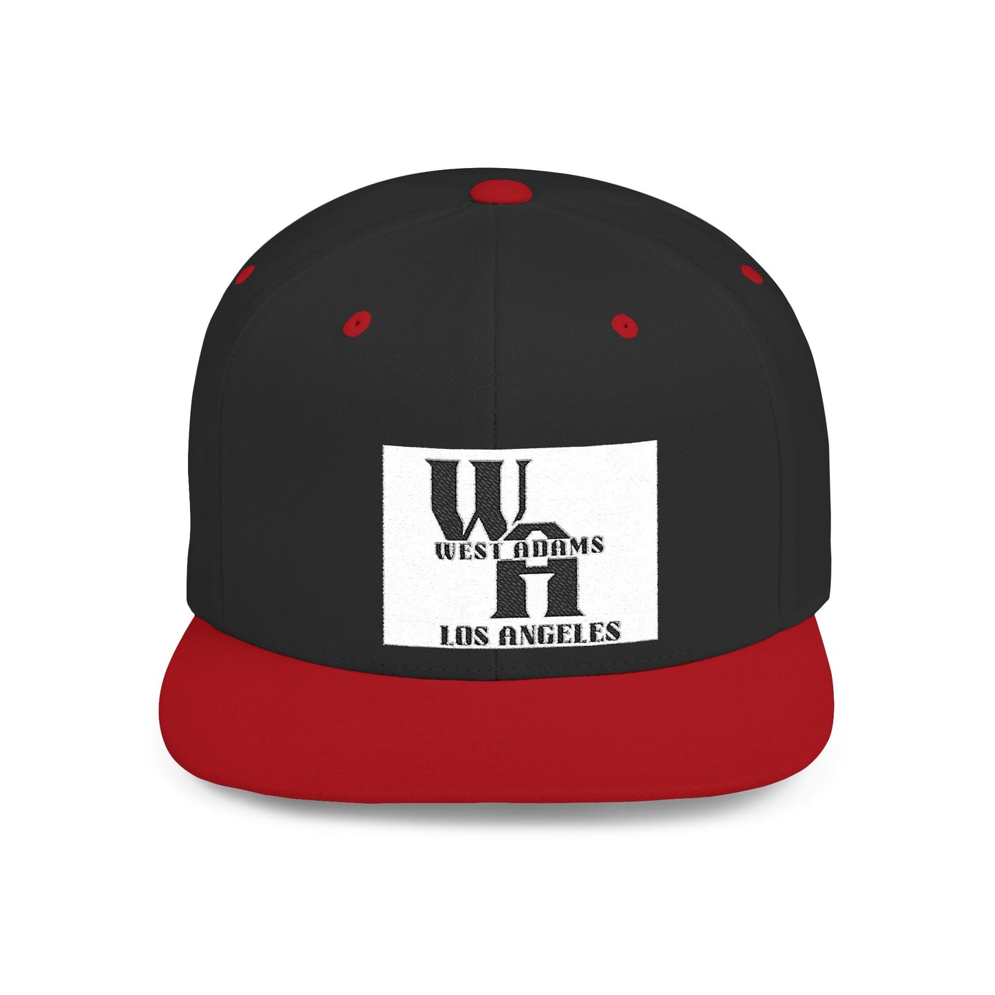 Stylish Flat Bill Snapback Hat, Casual Streetwear, Gift for Hipsters, LA Style Cap, Daily Wear, Trendy Men's Accessory