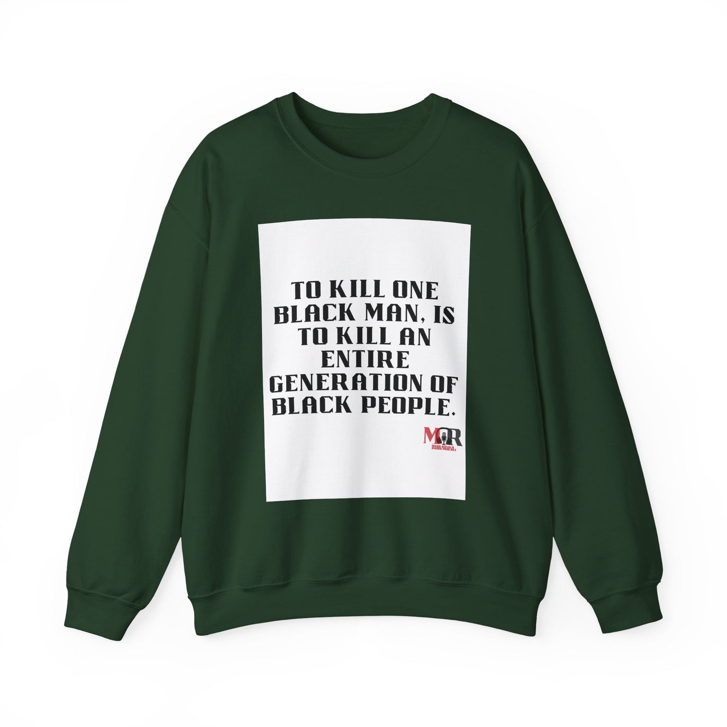 Empowering Message Crewneck Sweatshirt