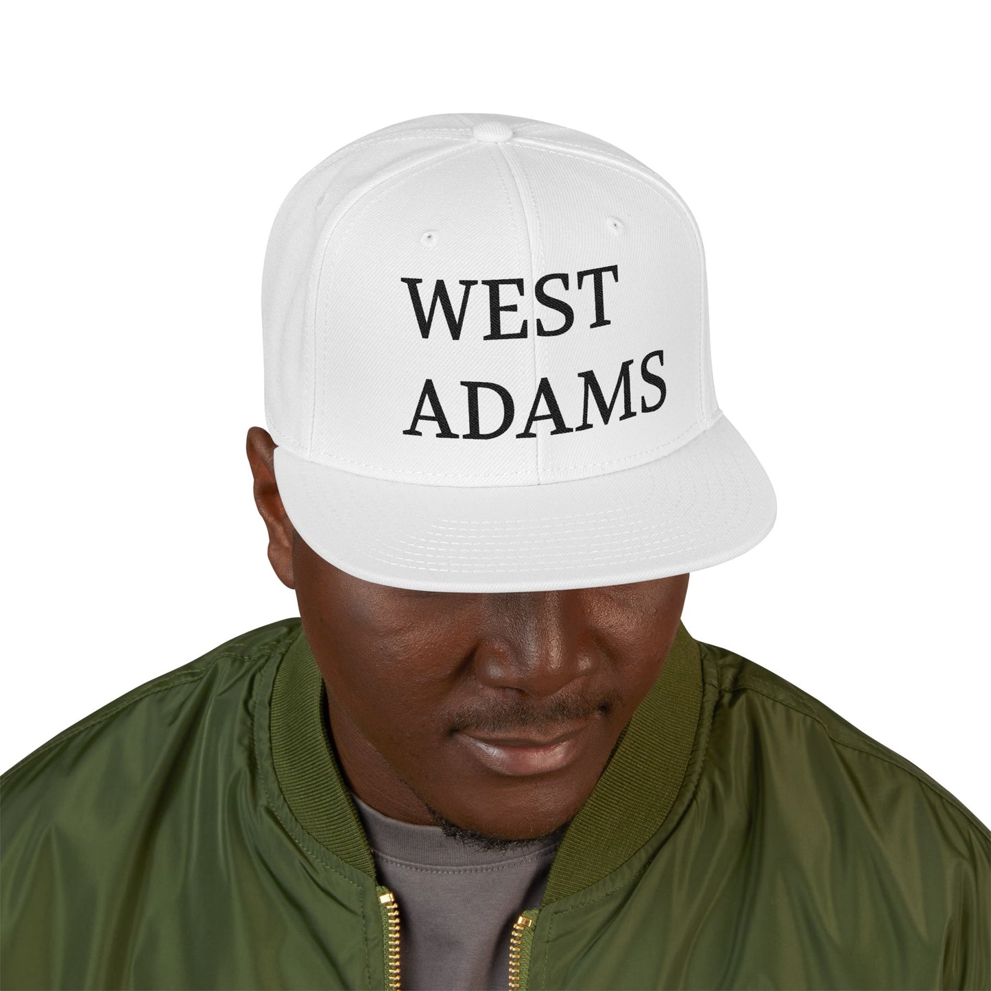 Stylish Embroidered Snapback Cap, Adjustable Hat for Everyday Use, Perfect for Casual Wear, Gifts for Him/Her, Trendy Fashion Accessory