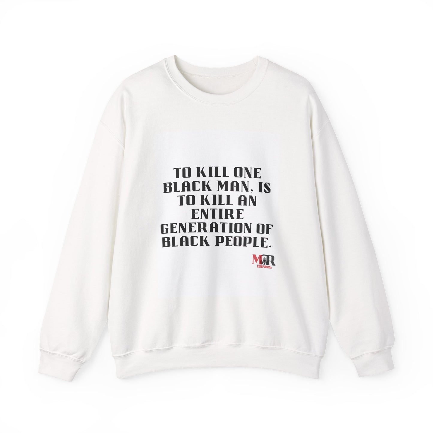 Empowering Message Crewneck Sweatshirt
