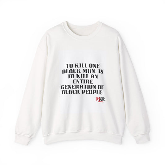Empowering Message Crewneck Sweatshirt
