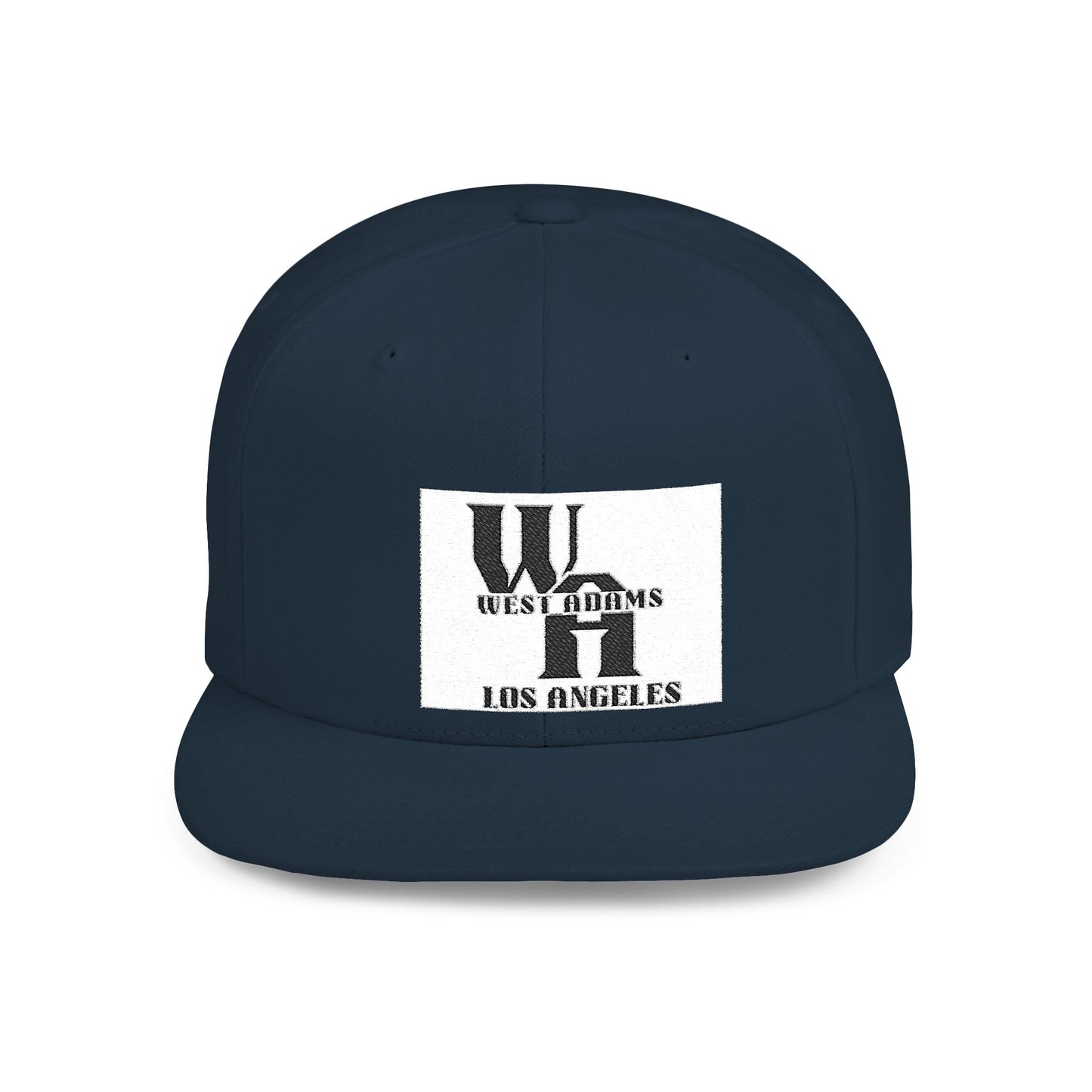 Stylish Flat Bill Snapback Hat, Casual Streetwear, Gift for Hipsters, LA Style Cap, Daily Wear, Trendy Men's Accessory