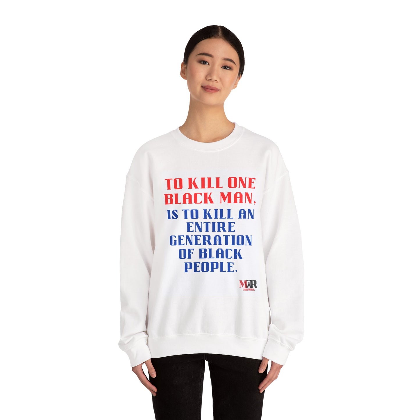 Unisex Crewneck Sweatshirt - Empowering Message for Social Justice