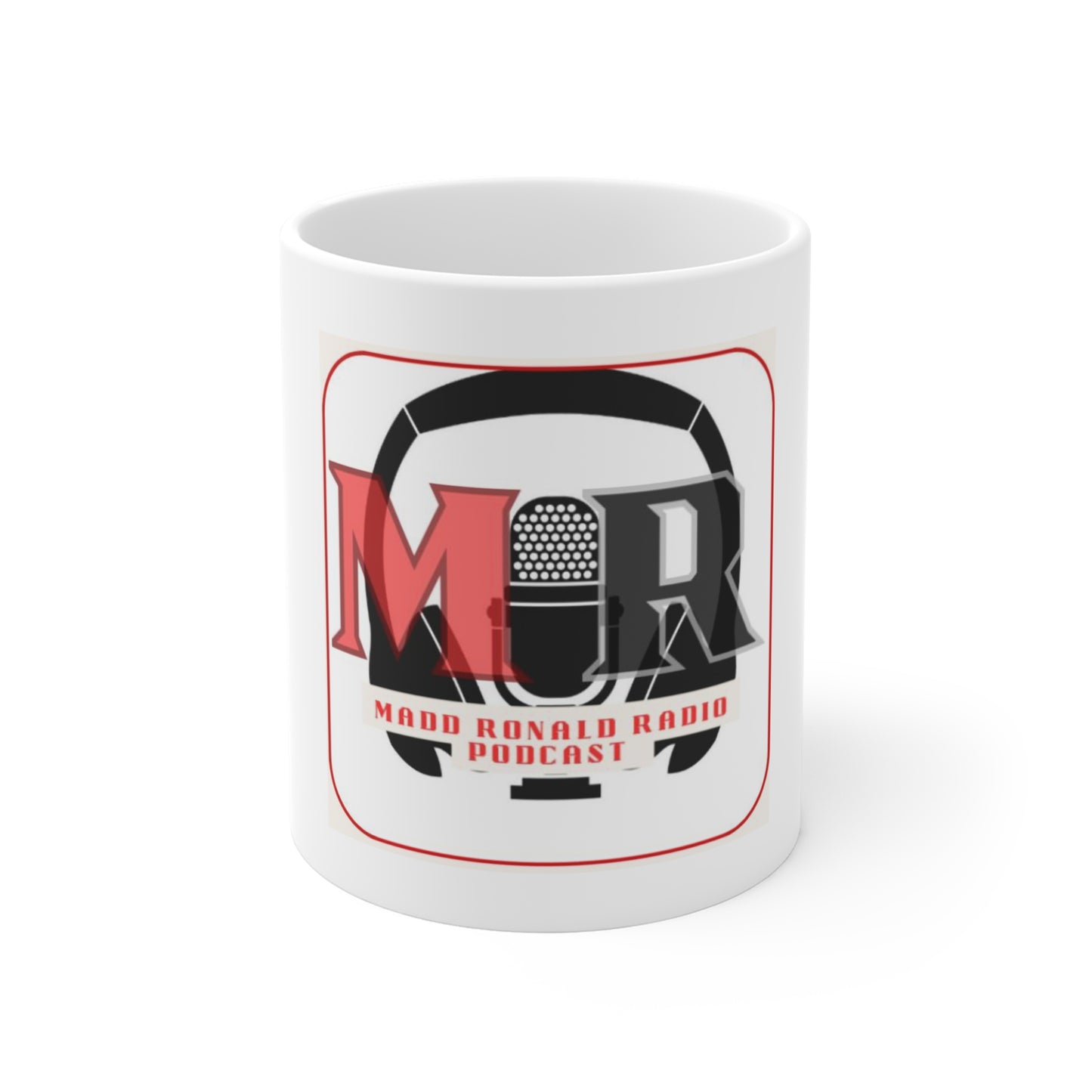 Madd Ronald Radio Podcast Mug | Coffee Lover Gift, Podcast Merchandise, Personalized Mug, Unique Gift for Any Occasion